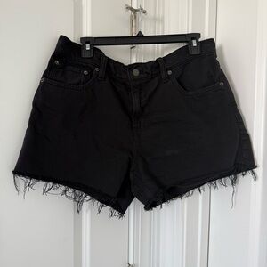 Gap Women's Black Denim Shorts